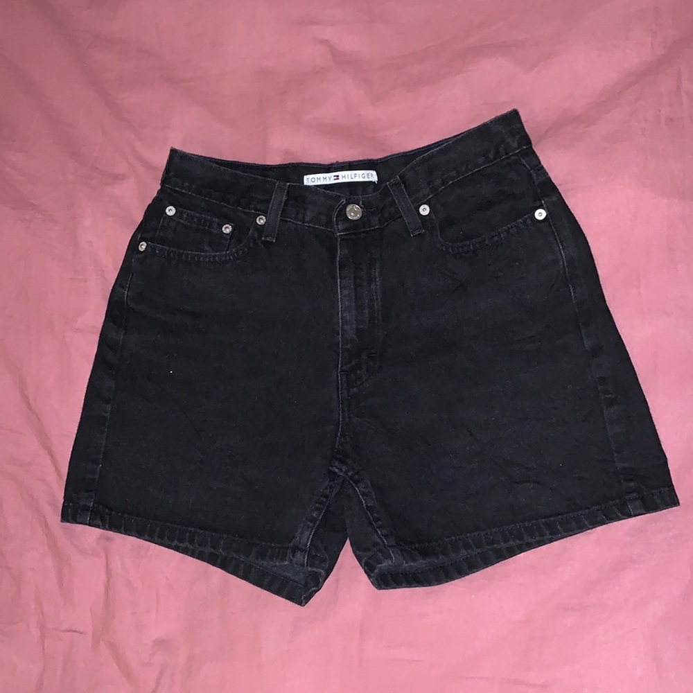Tommy Hilfiger Women’s Black Jean Shorts